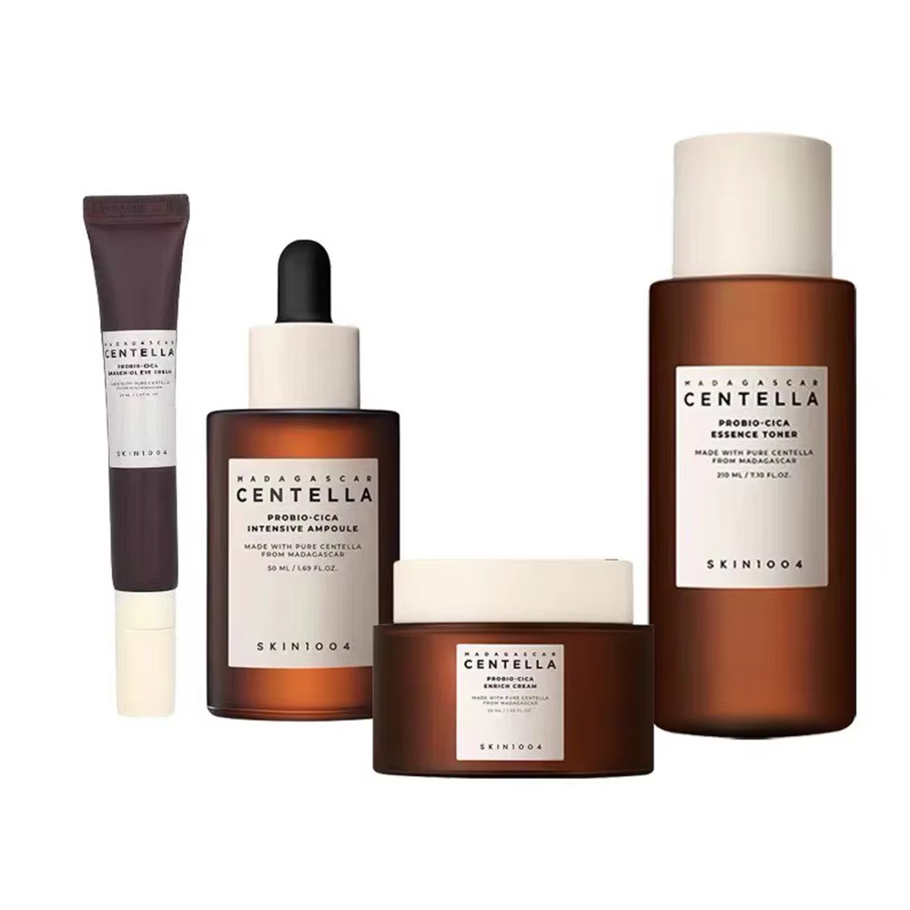 Skincare Skin 1004 - SKIN1004 センテラ プロバイオシカ インテンシブ アンプル＆クリームセット 小じわを軽減