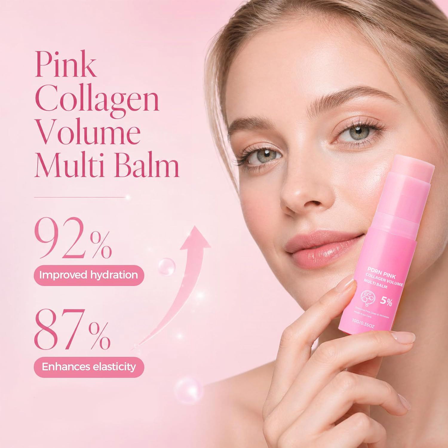 PDRNピンクコラーゲンボリュームマルチバームコラーゲン保湿 - Skincare Pink のレビューと価格