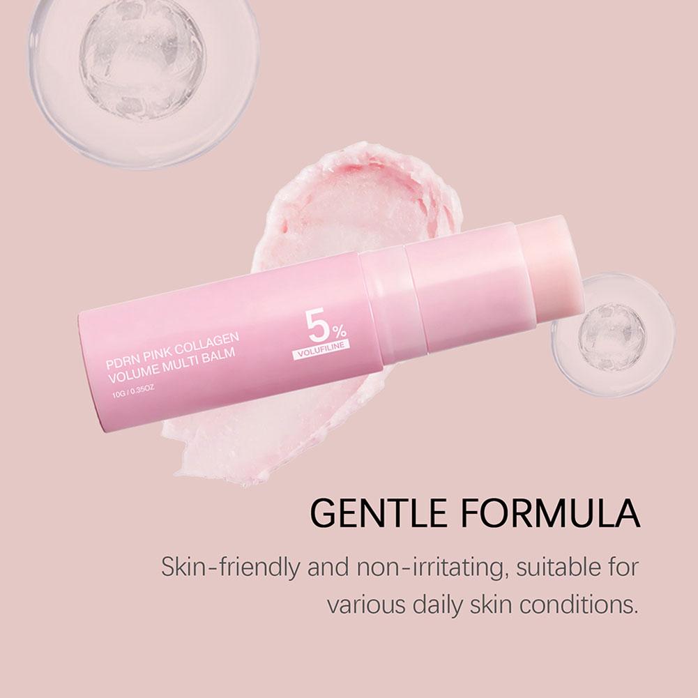 ピンクコラーゲンマルチバームスティック（5%ボリュフィリン配 - Skincare Pink のレビューと価格