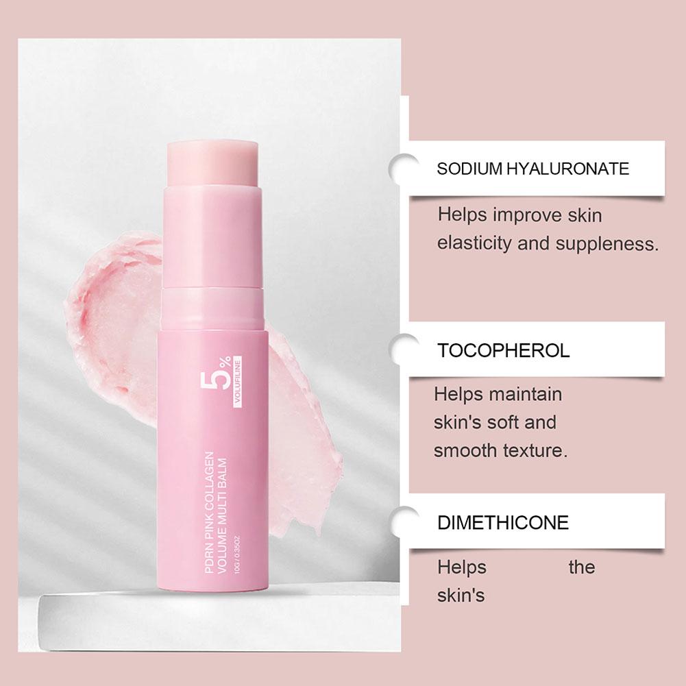 アンチファインライン ピンクコラーゲン マルチバームスティッ - Skincare Pink のレビューと価格
